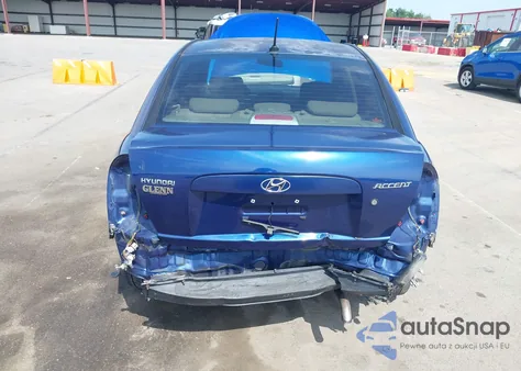 2008 Hyundai Accent Gls из США, поврежденный, VIN KMHCN46C48U280044